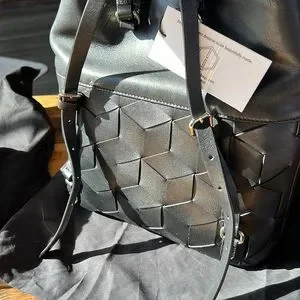Welden | Bags | Welden Black Leather Backpack | Poshmark display picture 1